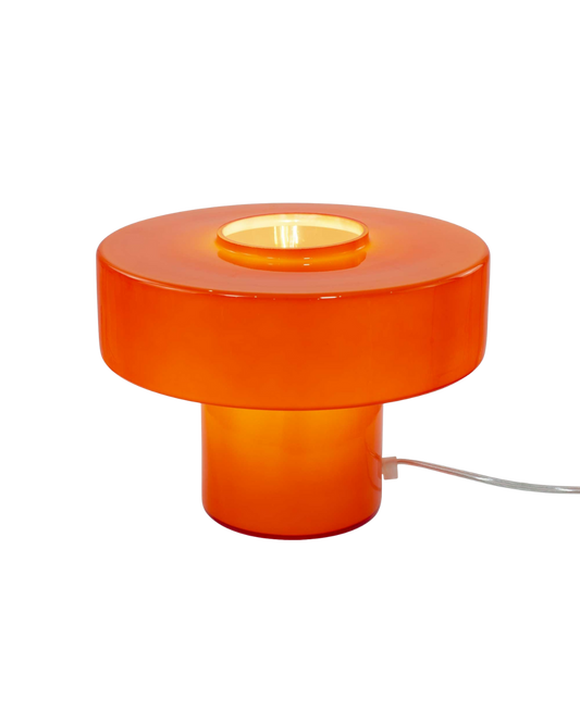 Candeeiro de Mesa Foza | Retro LED Anos 70 Laranja