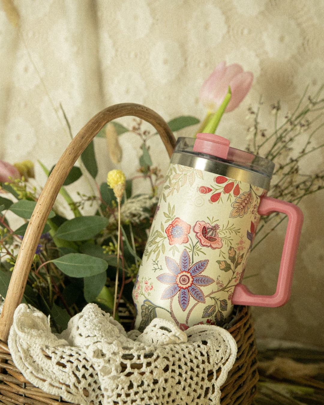 Copo de Viagem XL Bohemian | Aço Inoxidável 1200ml