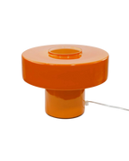 Candeeiro de Mesa Foza | Retro LED Anos 70 Laranja