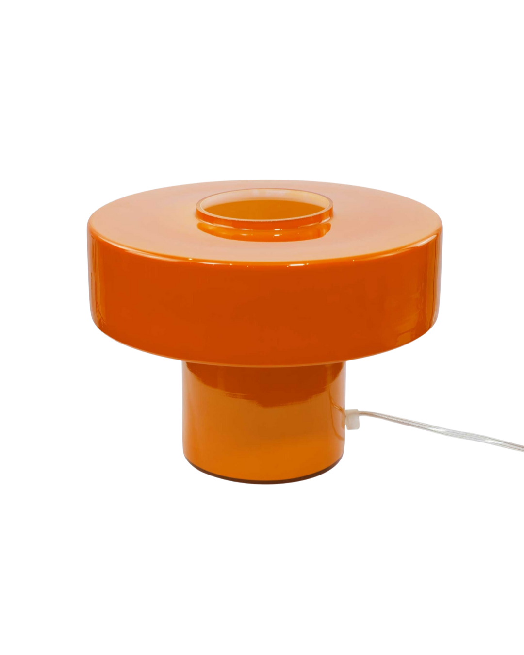 Candeeiro de Mesa Foza | Retro LED Anos 70 Laranja