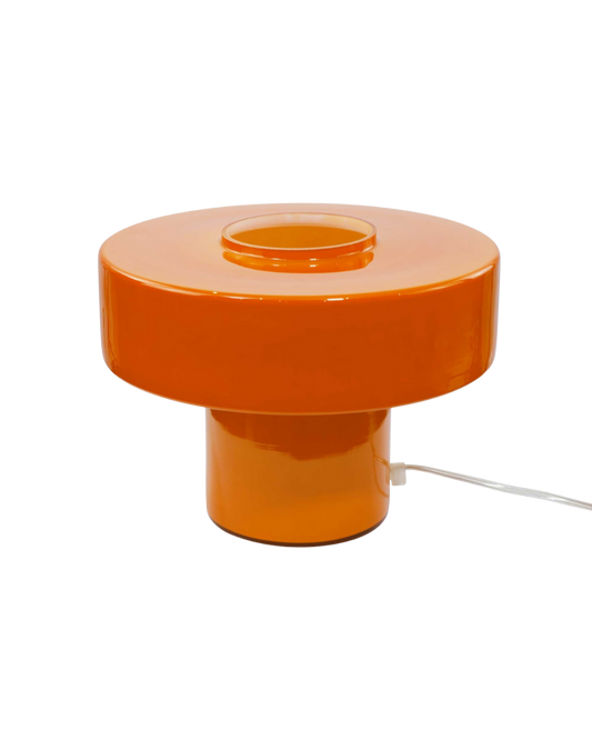 Candeeiro de Mesa Foza | Retro LED Anos 70 Laranja