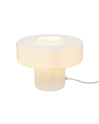 Candeeiro de Mesa Foza | Retro LED Anos 70 Branco