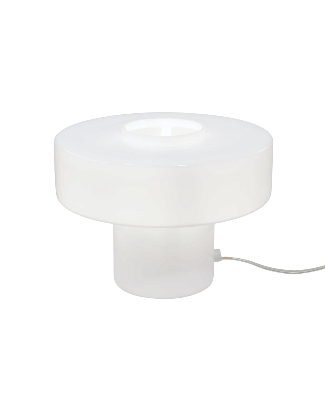 Candeeiro de Mesa Foza | Retro LED Anos 70 Branco