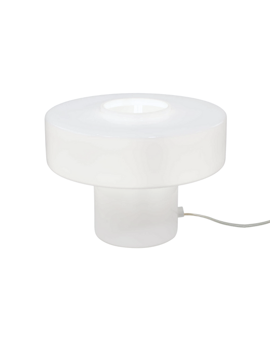 Candeeiro de Mesa Foza | Retro LED Anos 70 Branco