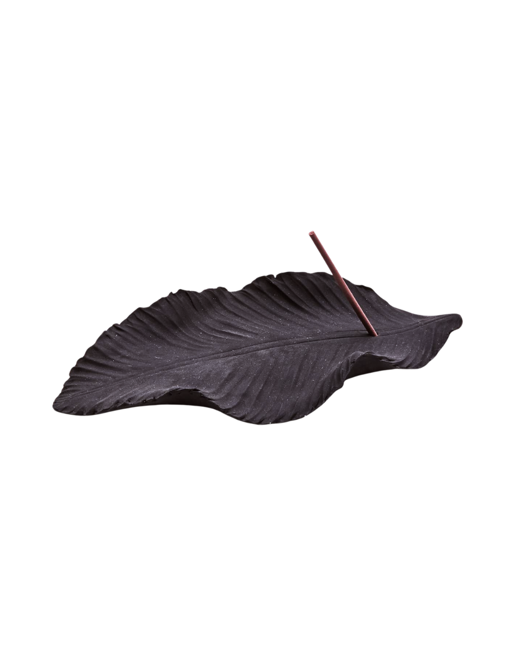 Incensário BlackLeaf | Suporte Incenso Japonês Cerâmica