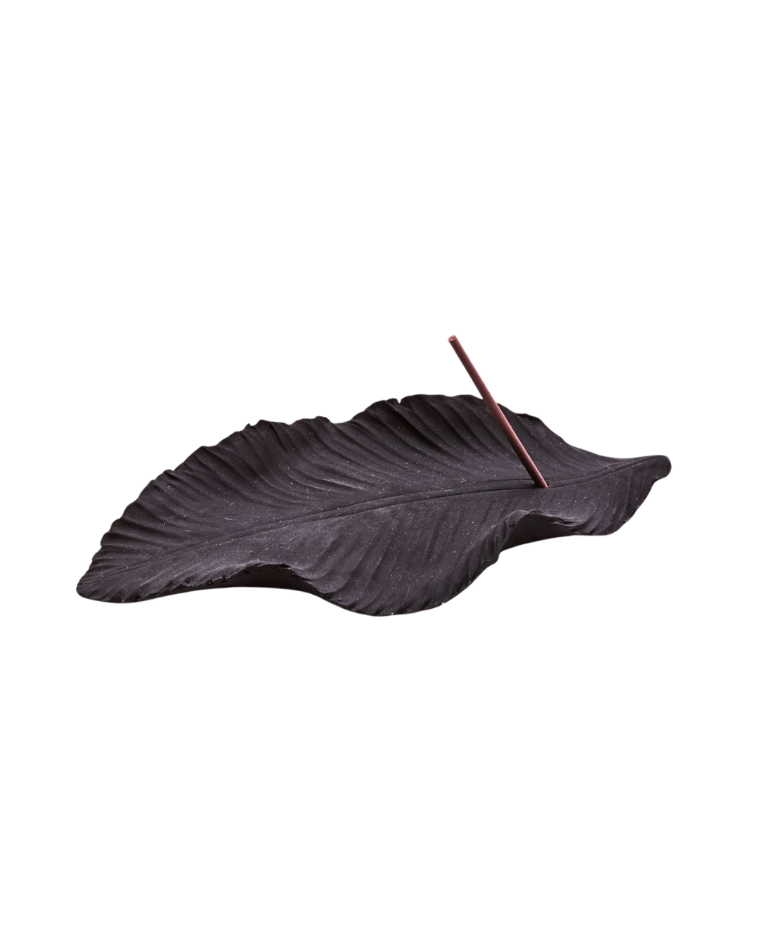 Incensário BlackLeaf | Suporte Incenso Japonês Cerâmica