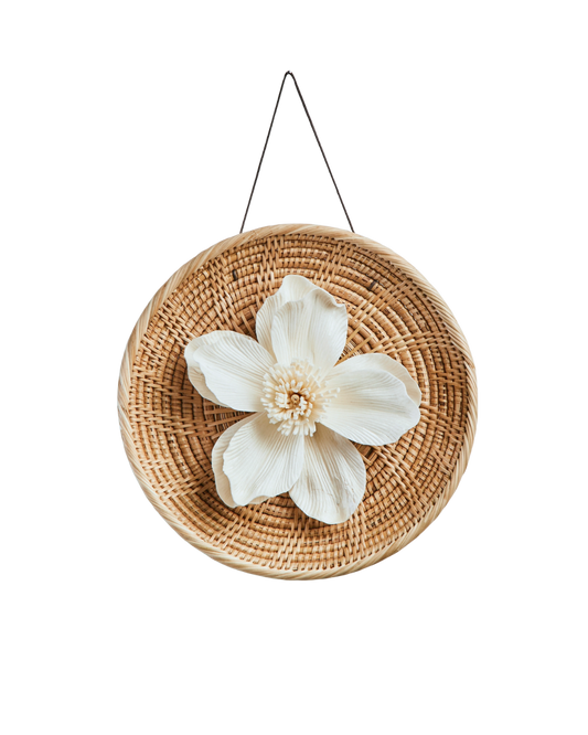 Decoração de Parede Misky | Suspensão Artesanal em Vime