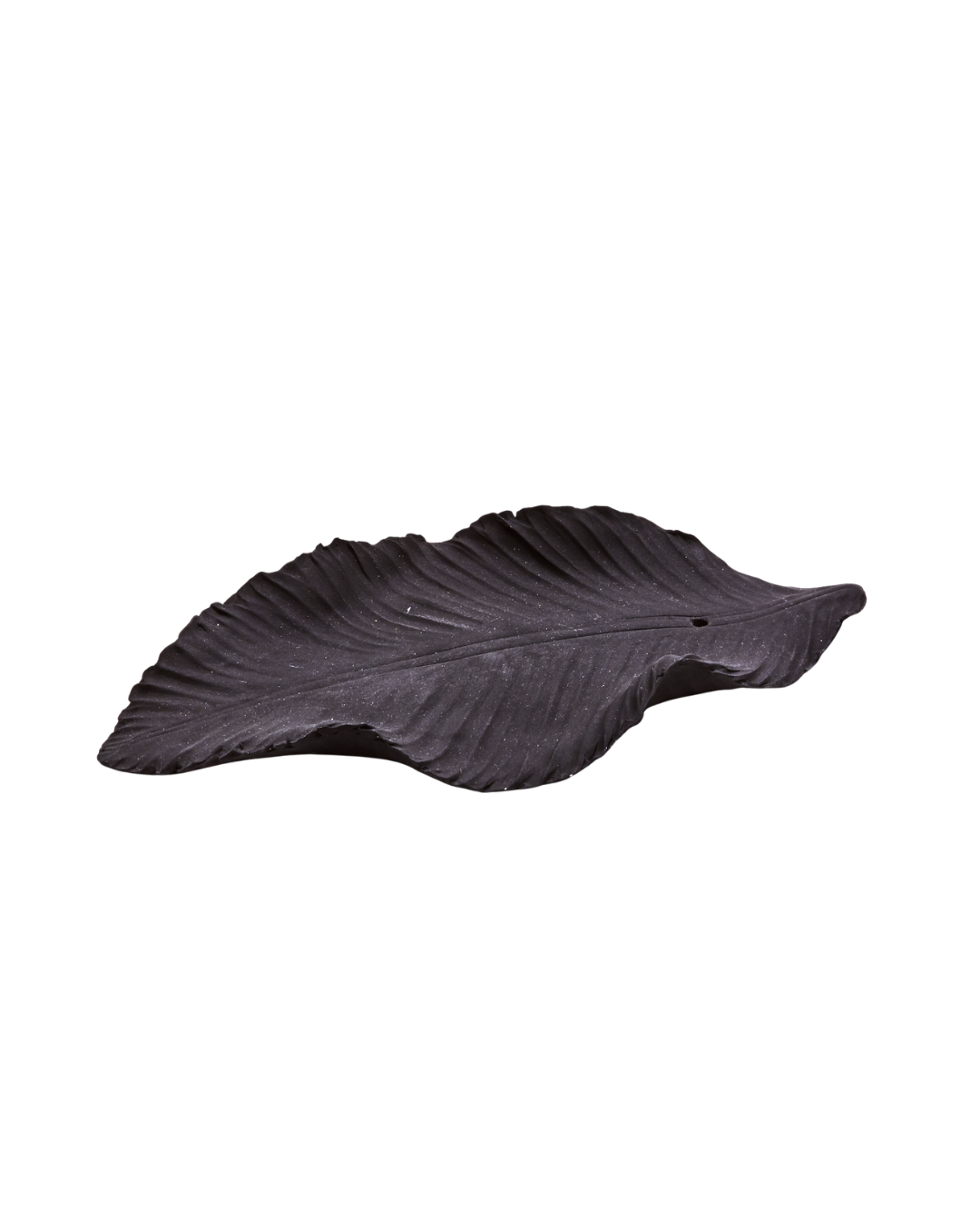 Incensário BlackLeaf | Suporte Incenso Japonês Cerâmica