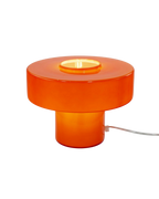 Candeeiro de Mesa Foza | Retro LED Anos 70 Laranja