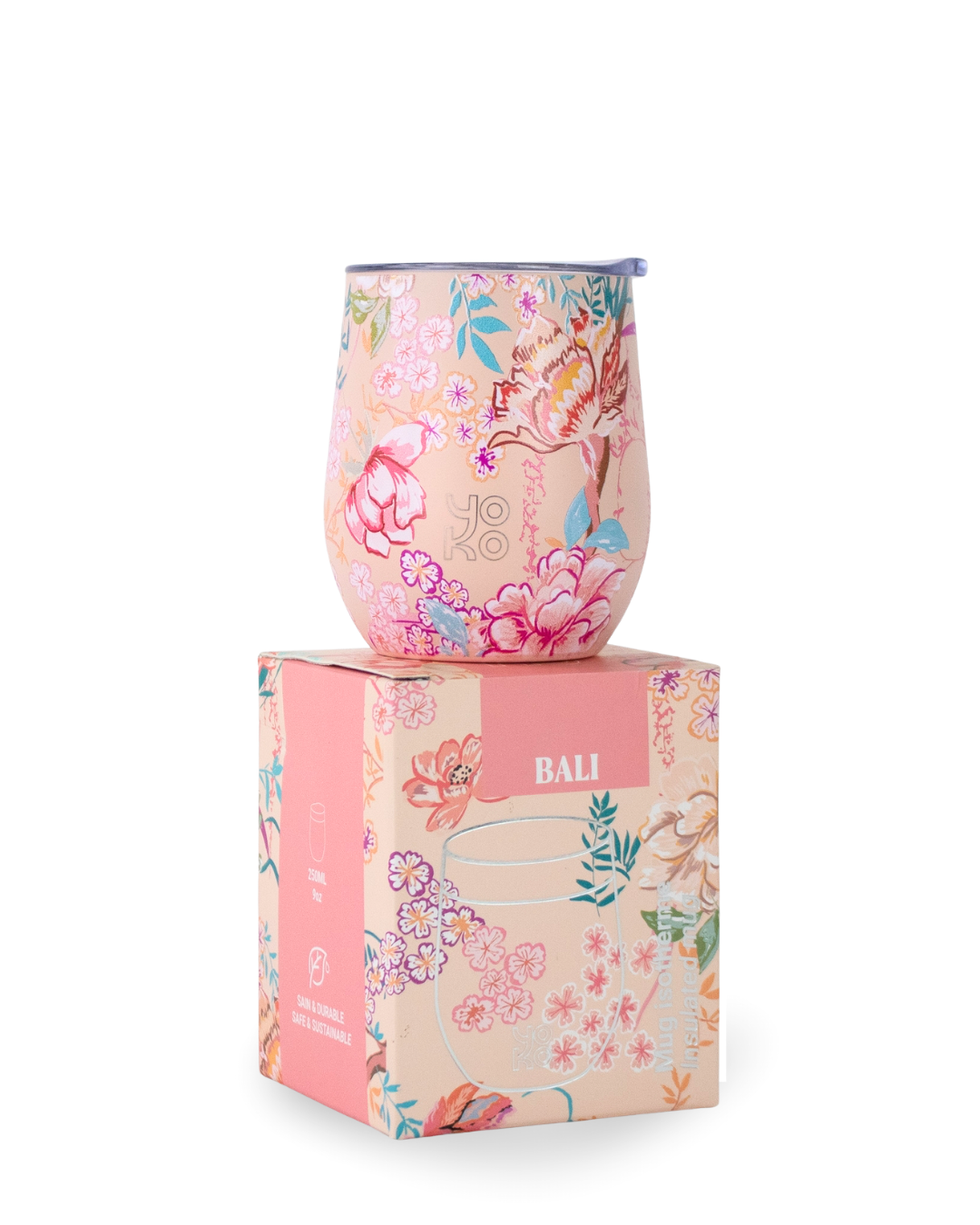 Caneca Térmica Bali | Aço Inoxidável 250ml