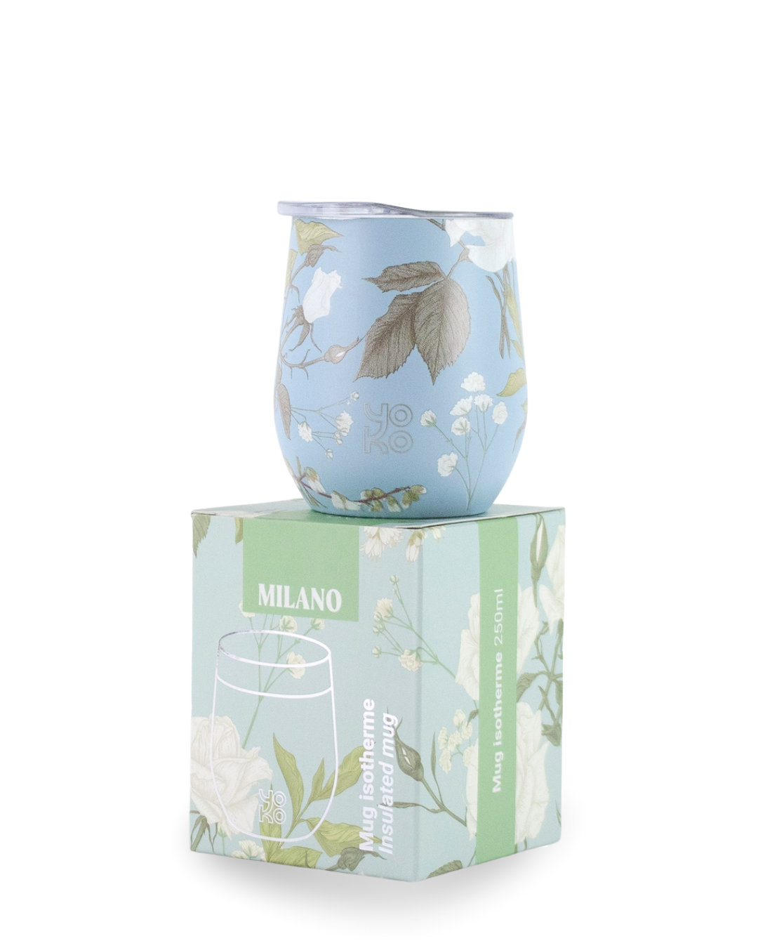 Caneca Térmica Milano | Aço Inoxidável 250ml