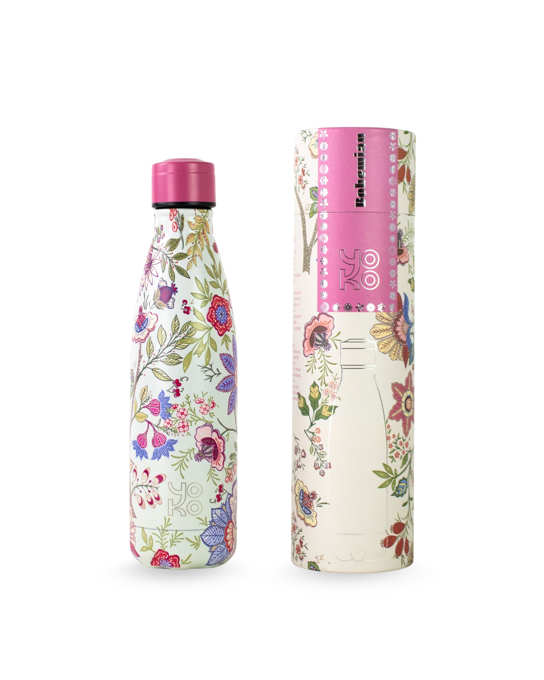 Garrafa Térmica Bohemian | Aço Inoxidável 500ml